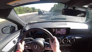 Driving the MercedesBenz A220 4Matic [upl. by Sybilla248]