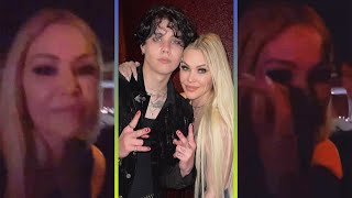 Landon Barkers Mom Shanna Moakler IN TEARS at His Concert [upl. by Oiramal]