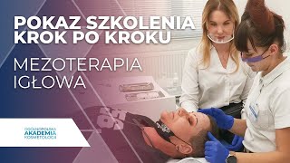 Mezoterapia Igłowa I Szkolenie medycyny estetycznej  KROK PO KROKU [upl. by Vinna]