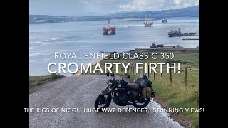 Royal Enfield Classic 350 Cromarty Firth [upl. by Essilem]