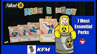 Fallout 76 7 Most Essential PERKS For ANY Build [upl. by Head]