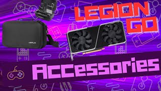 Handy Accessories For Your Legion Go Handheld  Case Controller Grip EGPU And More [upl. by Pavel]