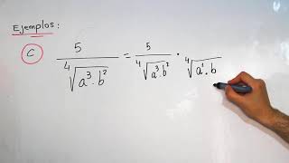 RACIONALIZACIÓN DE DENOMINADORES PRIMER CASO [upl. by Eddie451]