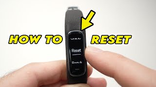 How to Factory Reset Your Garmin Vivosmart 4 Watch [upl. by Brittain]