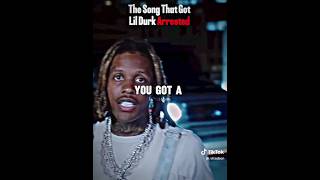 The song that got lil durk arrested shorts shortsyoutube lildurk [upl. by Dalton]