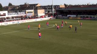 Highlights Dagenham and Redbridge v Southend United [upl. by Eronel]