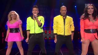 Alcazar amp Danny Saucedo  Alcazar Medley Live  Melodifestivalen 2013  semi [upl. by Eustis]