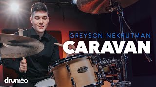 Greyson Nekrutman Plays quotCaravanquot Massive Drum Solo [upl. by Held559]