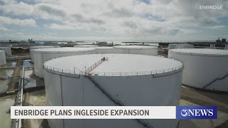 Enbridge plans expansion in Ingleside [upl. by Irabaj]