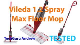 Vileda 12 Spray Max Floor Mop [upl. by Lira]