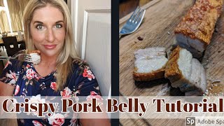 Crispy Pork Belly Tutorial in your oven [upl. by Derrek]