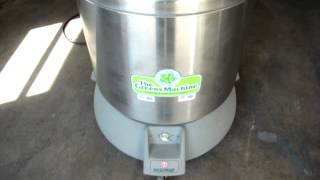 Electrolux Dito Dean Green Machine VP1 20 Gallon Vegetable Dryer on eBay [upl. by Hnahym]