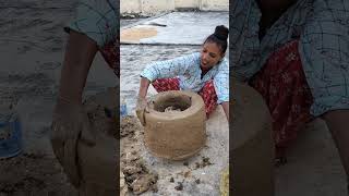 Full videos Chulha banane ka tarika Mitti ka kaise banaen😲How to make Chula At home 🏠🏡 [upl. by Rein212]