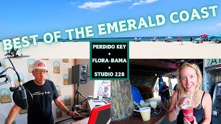 BEST OF Emerald Coast TOUR  Perdido Key Florida  The Famous FLORABAMA  Studio 228 [upl. by Eugene]