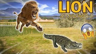 I found lion simulator game 1 sahidgamer gaming gtanewgame [upl. by Aleedis]