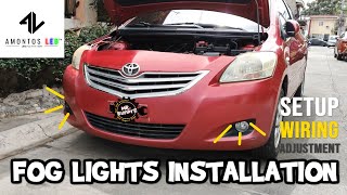 Paano Maginstall Ng Fog Light Sa Kotse  HOW TO INSTALL FOG LIGHTS StepbyStep Detailed Tutorial [upl. by Nedia981]