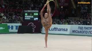 KANAEVA Evgenia RUS Hoop  2008 World Cup Kiev Rhythmic Gymnastics Кубок Дерюгиной [upl. by Ekul]