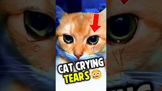 Cat Crying Tears 😢 [upl. by Eelatan695]