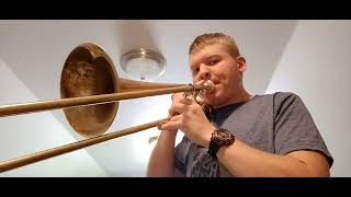 Chameleon bass line on bass trombone [upl. by Armanda366]