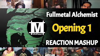 Fullmetal Alchemist Opening 1  Reaction Mashup [upl. by Manya545]