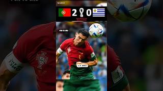 Portugal VS Uruguay  World Cup 2022  Portugal 2  0 Uruguay football [upl. by Qirat]