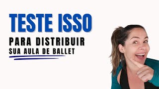 Como ensinar os primeiros passos de ballet em uma aula  metodotbd [upl. by Adrien851]