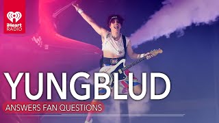 YUNGBLUD Answers Fan Questions [upl. by Rexer526]