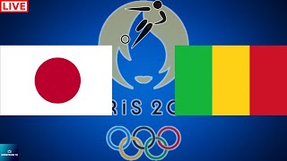 2024 PARIS OLYMPICS JAPAN vs MALI MENS SOCCER LIVE GAME CAST amp CHAT [upl. by Annawak]