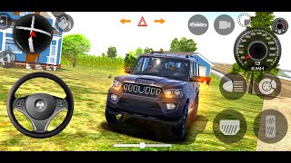 Dollar song 711sidhu musewala real😿 Indian new model red thar offroad village driving gameplayvideo [upl. by Dorthea594]