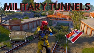 Military Tunnels Red Card Puzzle Guide  Rust 2023 [upl. by Radbourne]