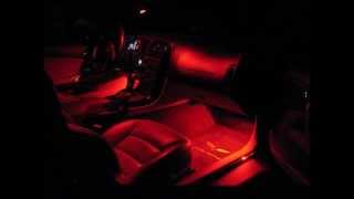 1997 Newer Corvette LED Footwell Lighting Kit C5 C6 Z06 ZR1 Grand Sport [upl. by Marquardt]