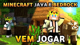 🔴 MINECRAFT 121 JAVA E BEDROCK COM INSCRITOS liveshorts shorts minecraft [upl. by Nanoc]