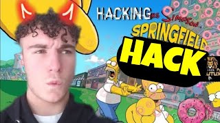 Hack les Simpson springfield 4540  OLD ITEM donuts illimités les Simpson springfield [upl. by Urbannal]