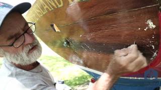 How to best prep and varnish your boat  Part 1 [upl. by Renae734]