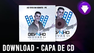 Capa de CD DEVINHO NOVAES  PSD Download  Photoshop CC [upl. by Khai]