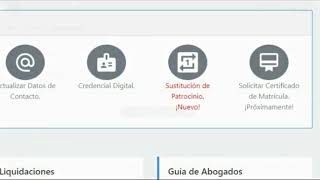 SUSTITUCIÓN DE PATROCINIO  Tutorial  Portal de Autogestión [upl. by Natka]