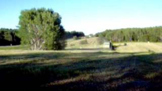 Bailing hay with the brand new 458 John Deere round baler [upl. by Poul]