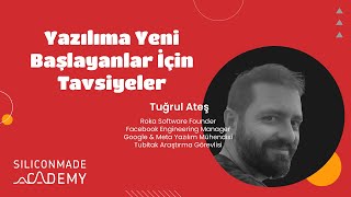 YAZILIMA YENİ BAŞLAYANLAR İÇİN TAVSİYELER  TUĞRUL ATEŞ [upl. by Auqenahs]