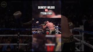 Deontay Wilder and Tyson Fury GO OFF in their first fight boxing [upl. by Nerret318]