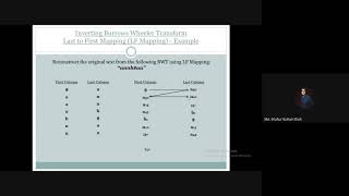 Inverting BurrowsWheeler TransformBWT  LasttoFirstLF Mapping  Worked Out Example1 Bangla [upl. by Tsew]