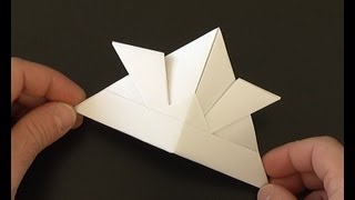 origami pliage papier kabuto [upl. by Moule]