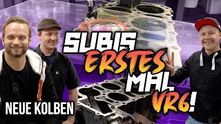 Subis erstes Mal VR6  Neue Kolben für den 2021er Motor  Philipp Kaess [upl. by Tterab549]