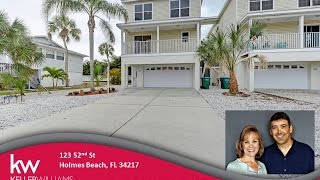 123 52nd St Holmes Beach FL 34217  Anna Maria Island Homes for Sale [upl. by Renato945]