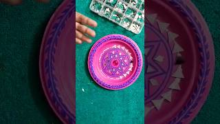 Paper plates decoration ideas walldecor shorts youtubeshorts ytshorts [upl. by Naimad]