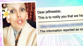 Jeffree Star Is Forced into Silence After Receiving Disturbing Email [upl. by Press819]