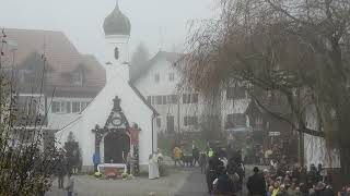 Leonhardiritt Wengen 2024  Dießen am Ammersee  Pferdesegnung an der Kapelle [upl. by Aborn141]