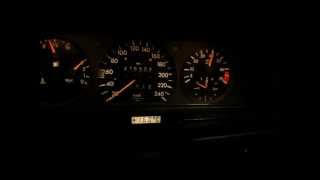 Mercedes W201 190E 26 M103 R6 Motorsound nach Autobahnfahrt [upl. by Hammond]