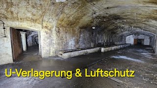 UVerlagerung und Luftschutzstollen zugleich [upl. by Ayrb]