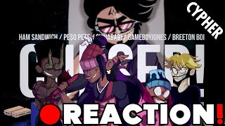 JUJUTSU KAISEN VILLAINS CYPHER  quotCURSEDquot  Ham Sandwich w PEO PETE Shwabadi amp More REACTION [upl. by Bergen]