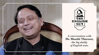 A conversation about English with SHASHI THAROOR 2020 [upl. by Ahsykal]